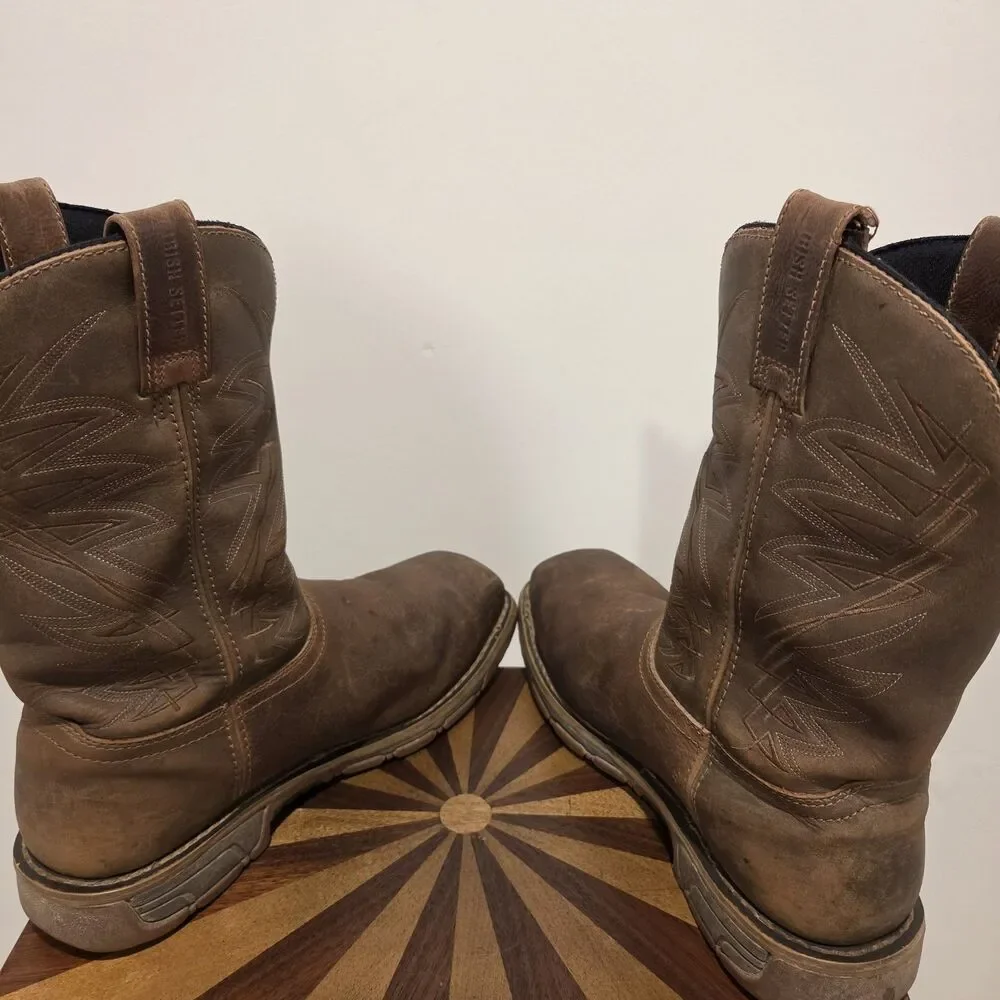 Irish Setter Marshall Red Wing 83912 Boots Mens 10.5 D Waterproof Steel Toe Work - Picture 8 of 14